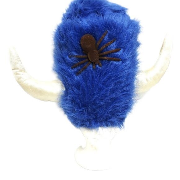 Deluxe Buffalo Lodge Man Hat w/ Spider - Picture 1 of 9